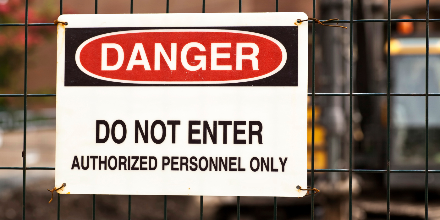 Do not enter
