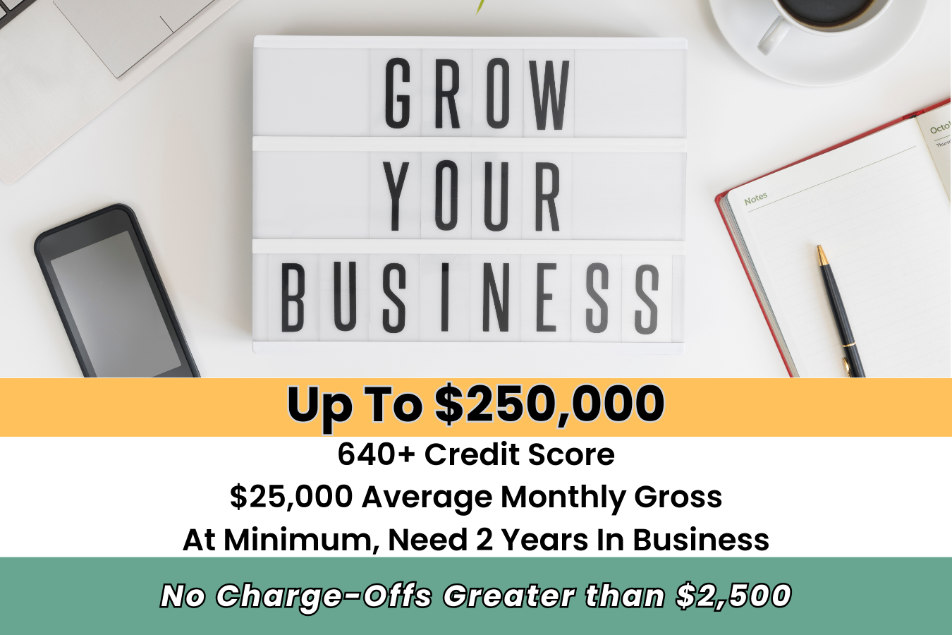 Established Line of Credit Landing Page Image